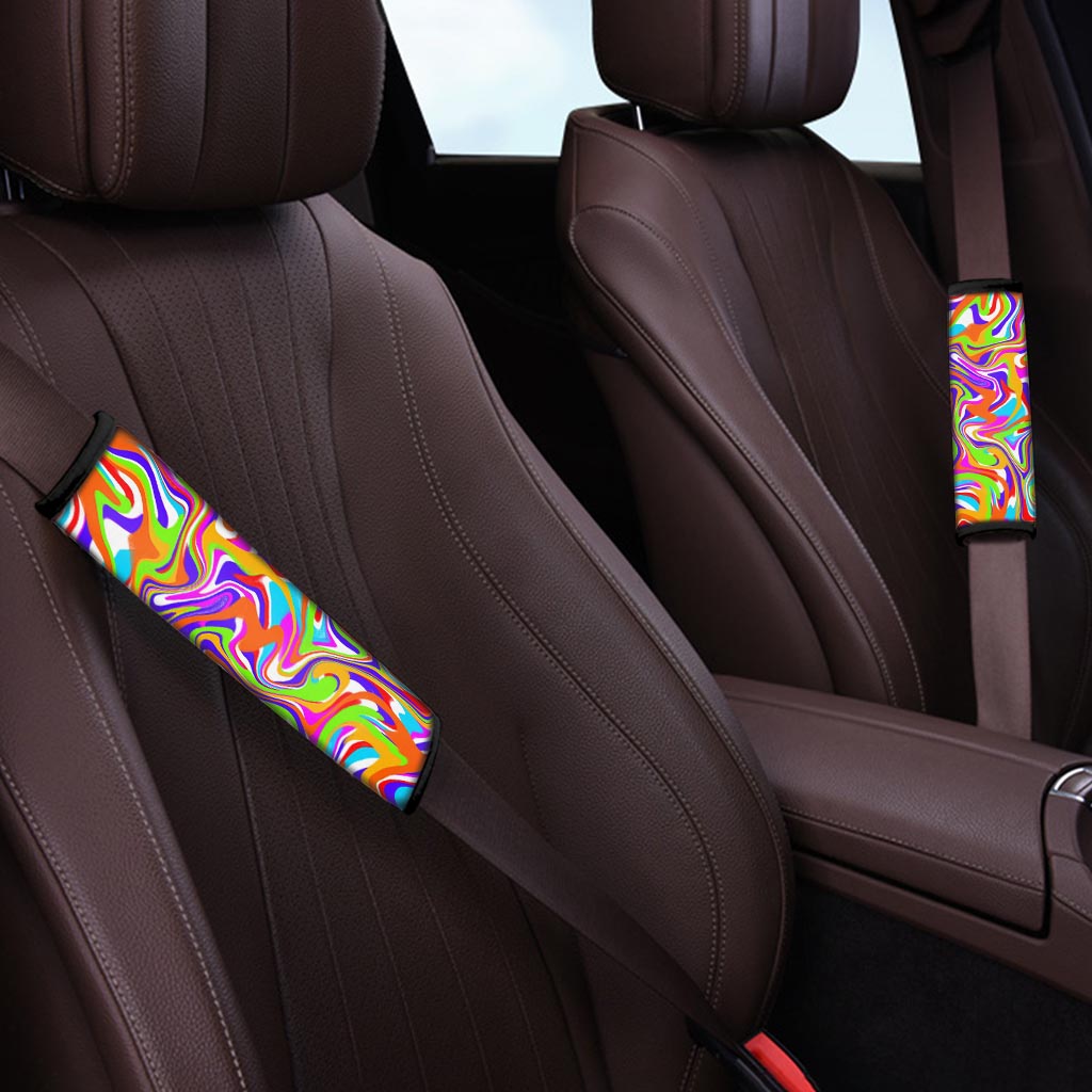 Colorful Abstract Seat Belt Cover-grizzshop