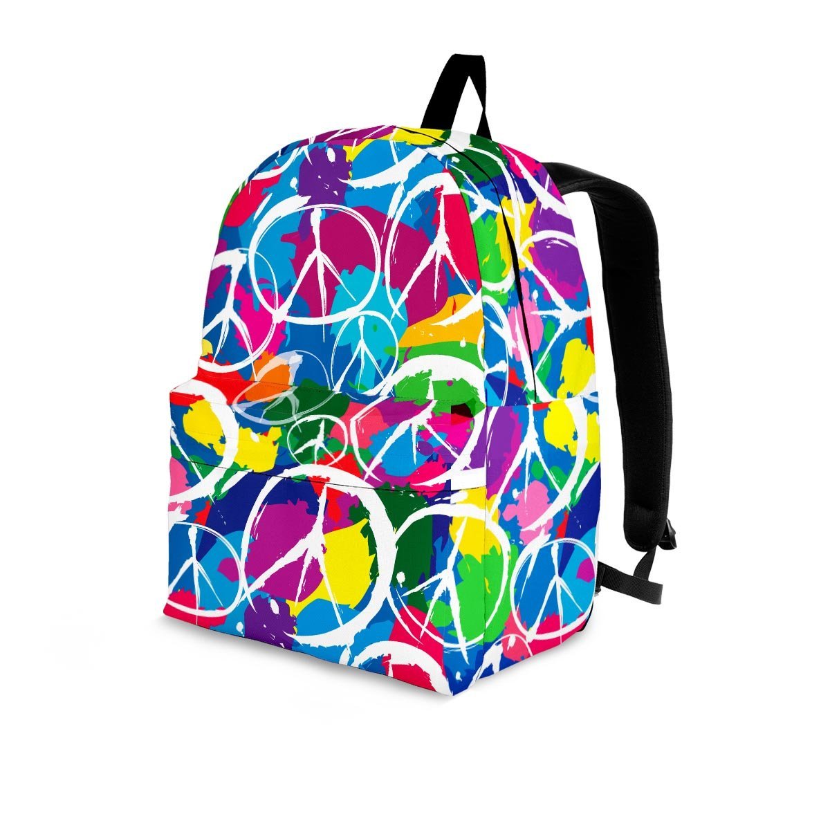 Colorful Hippie Backpack-grizzshop