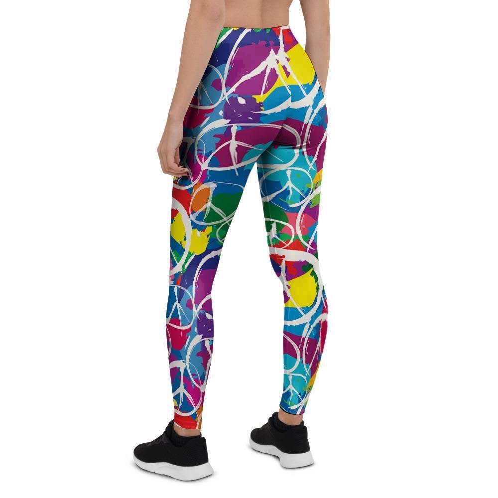 Colorful Hippie Women's Leggings-grizzshop
