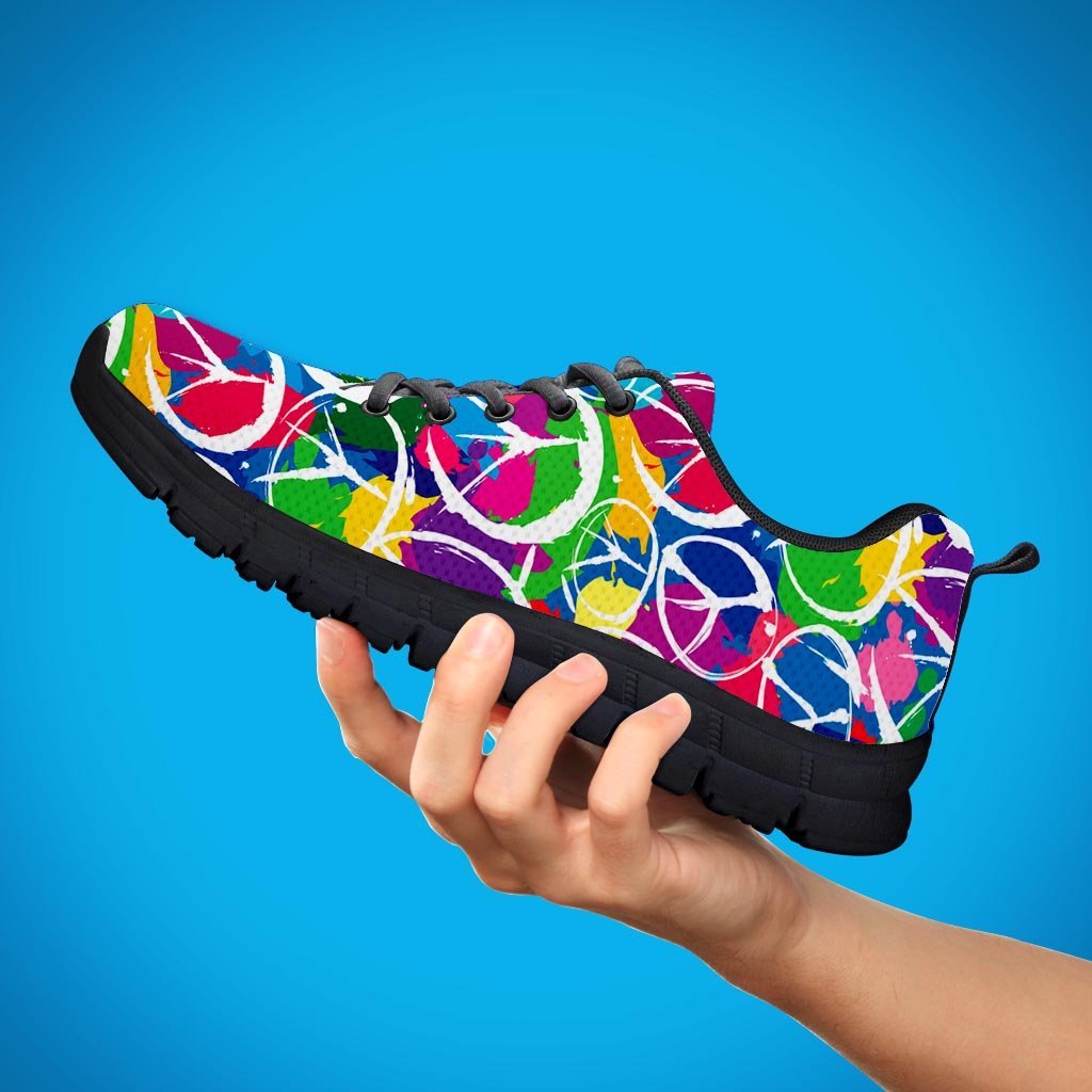 Colorful Hippie Women's Sneakers-grizzshop
