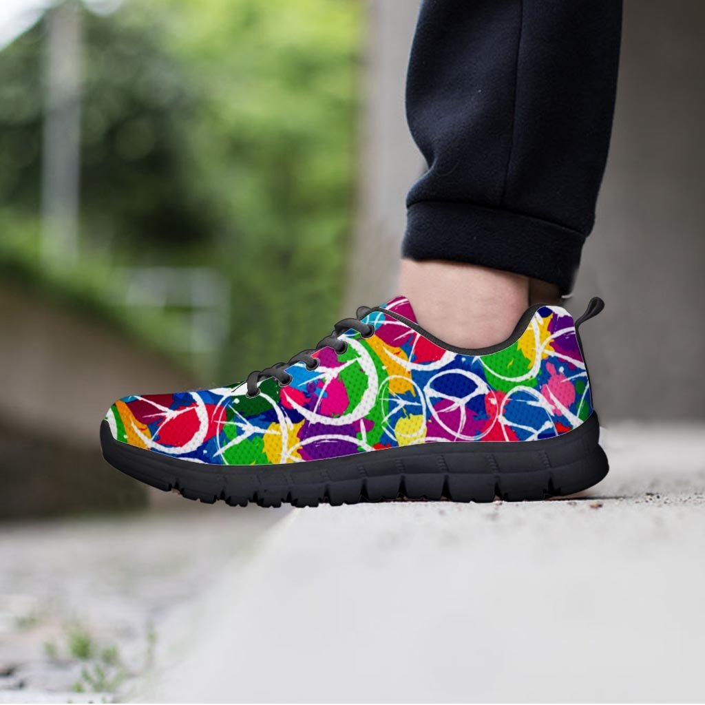 Colorful Hippie Women's Sneakers-grizzshop