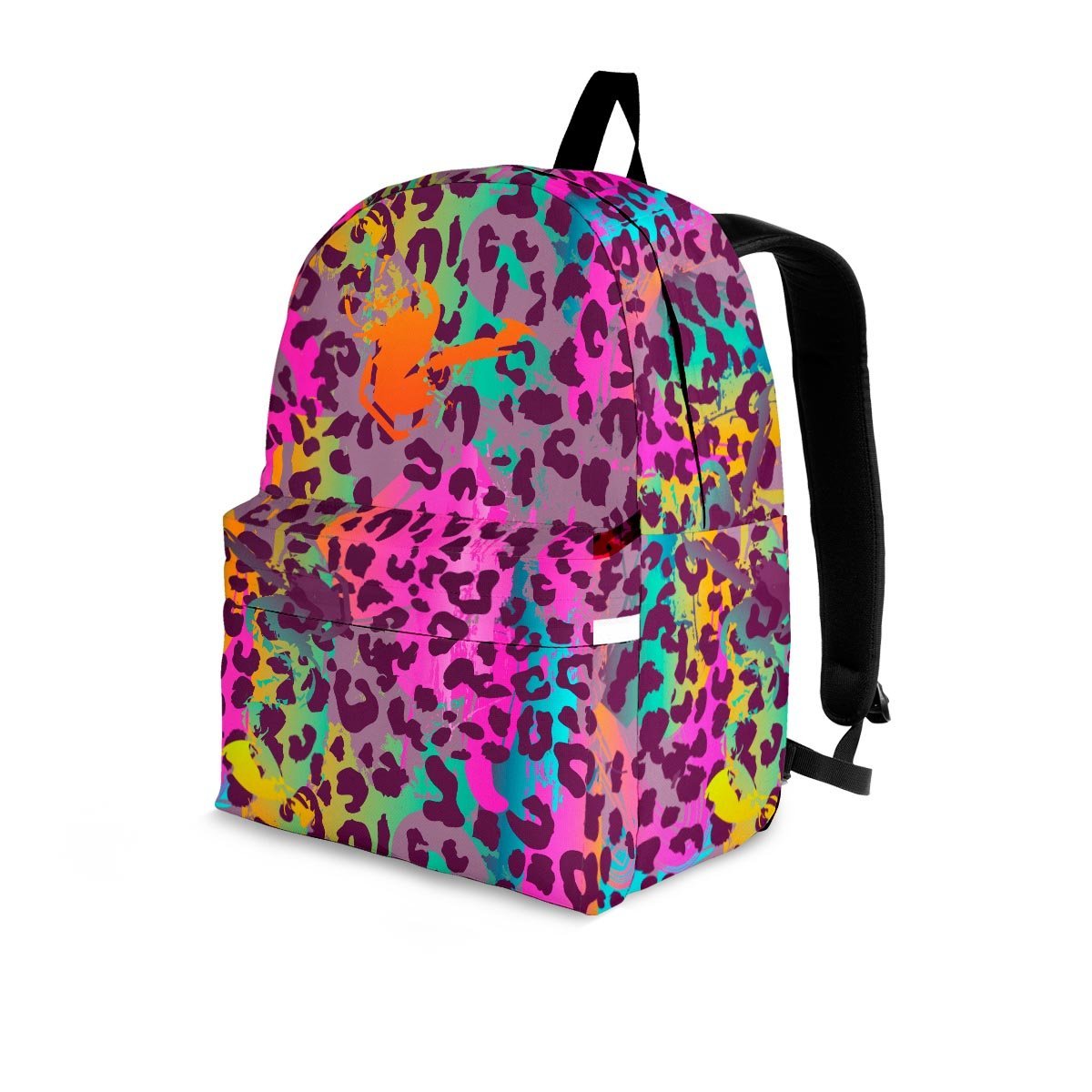 Colorful Leopard Backpack-grizzshop