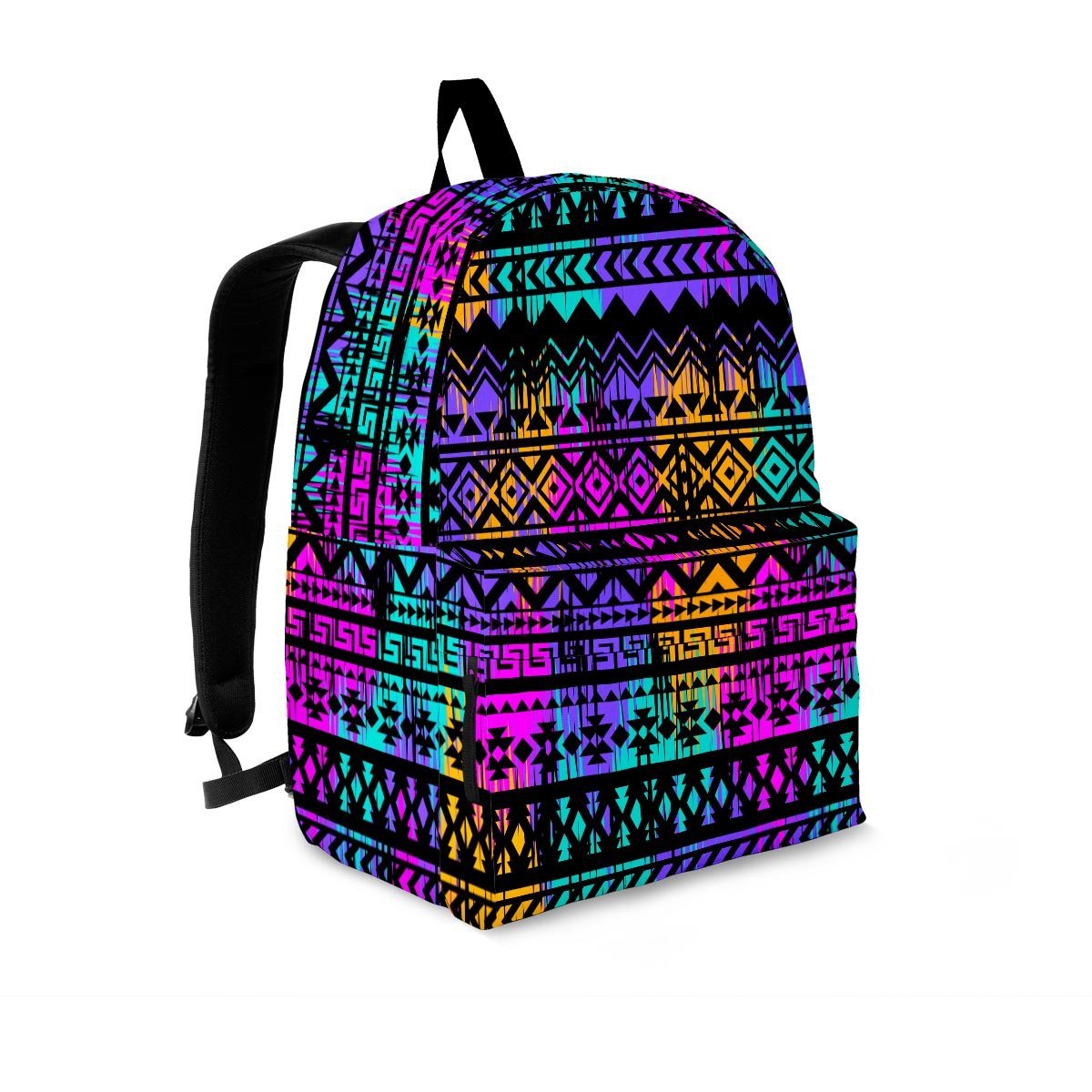 Colorful Native Aztec Geometric Backpack-grizzshop