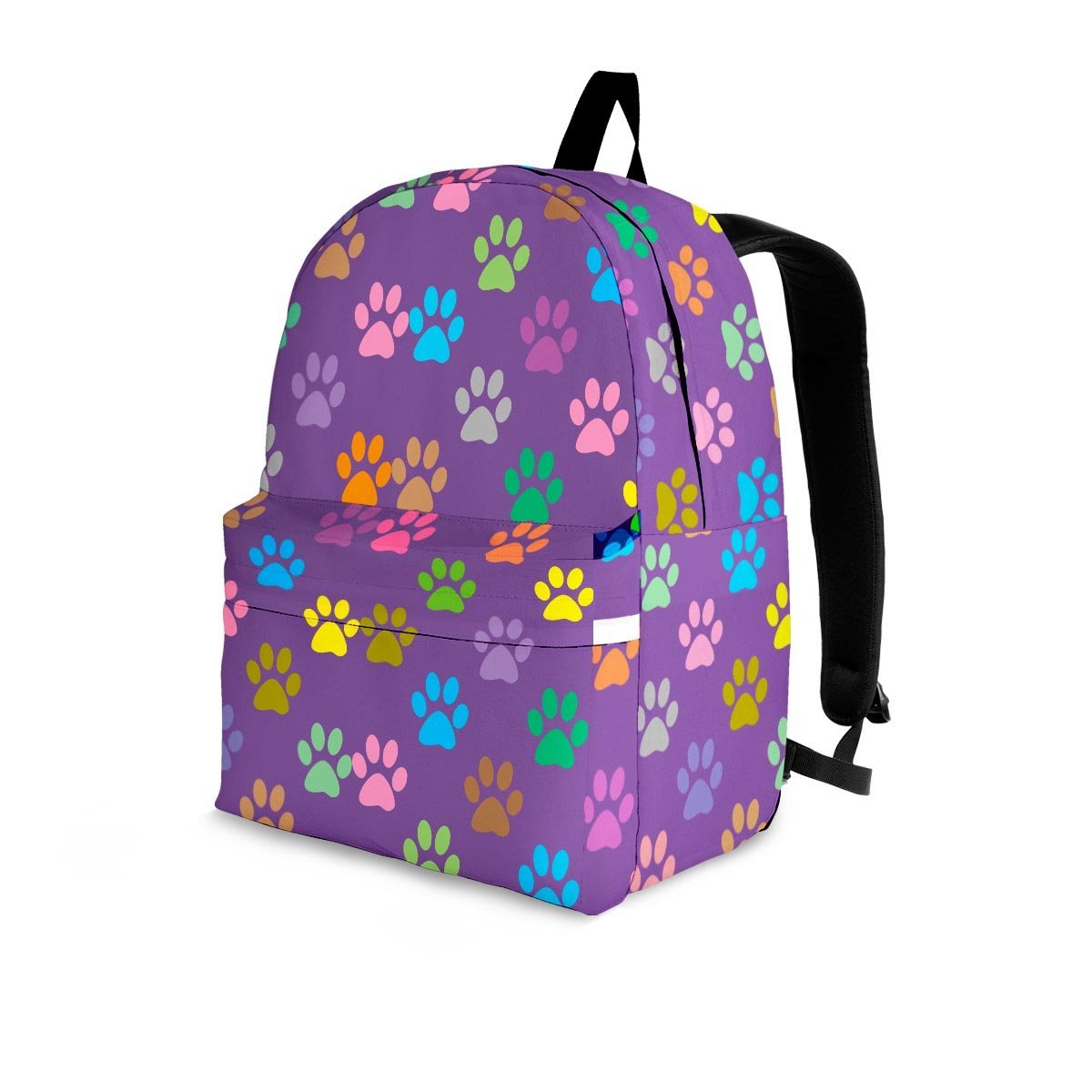 Colorful Paw Backpack-grizzshop