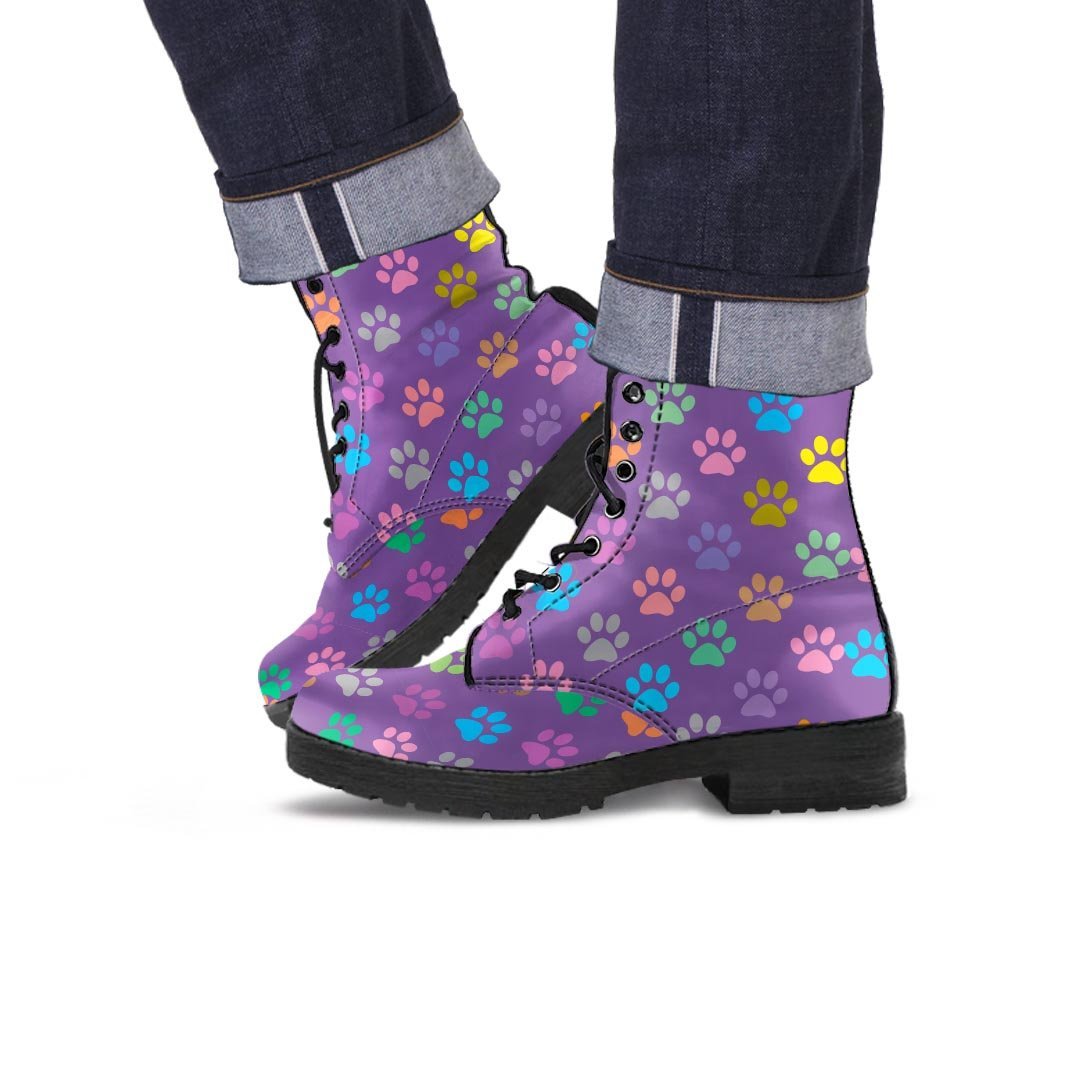 Colorful Paw Men's Boots-grizzshop