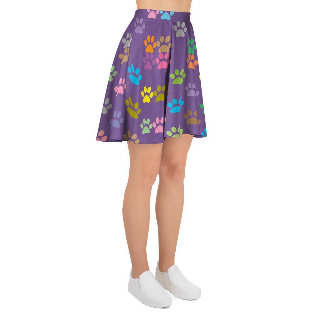 Colorful Paw Women's Skirt-grizzshop