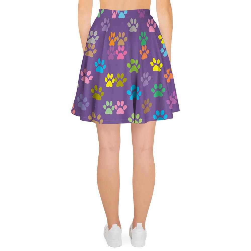 Colorful Paw Women's Skirt-grizzshop