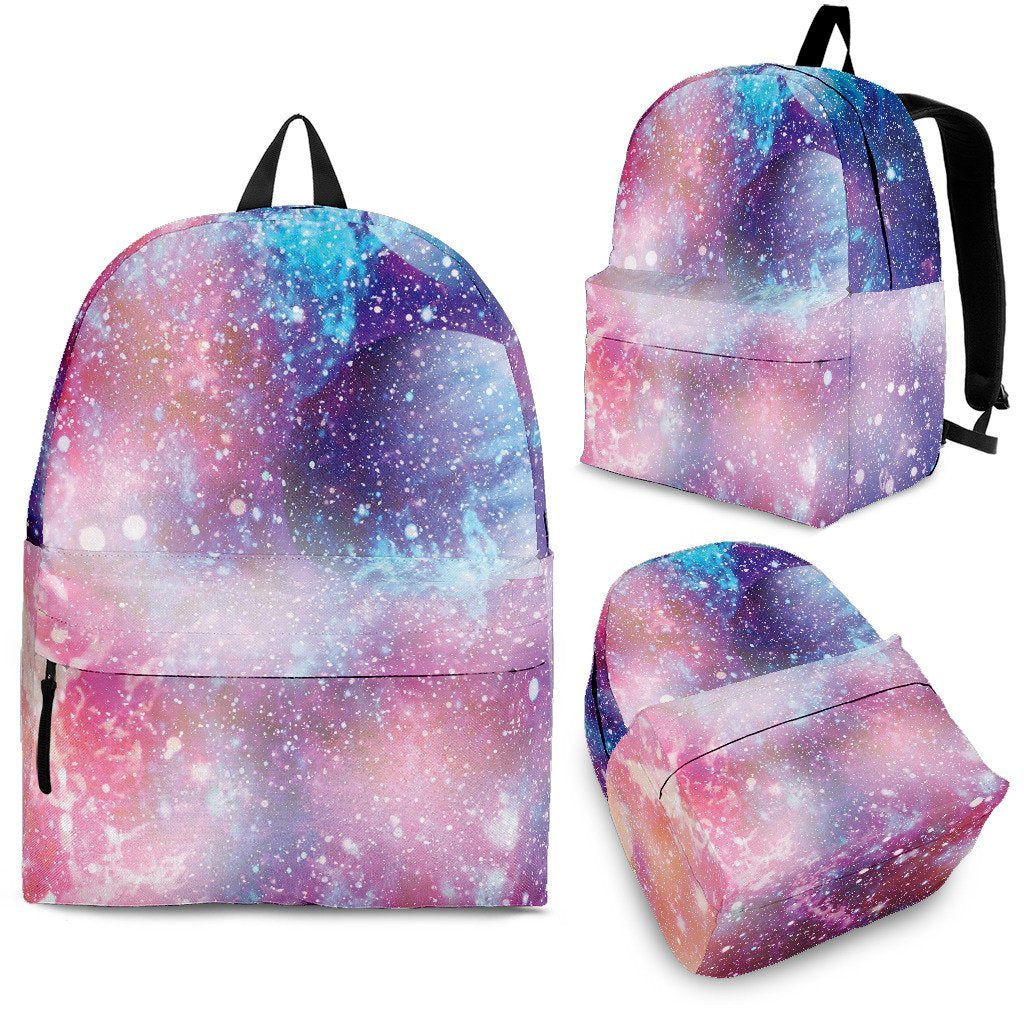 Colorful Star Galxay Space Print Premium Backpack-grizzshop