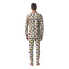Colorful Toy Trucks And Tractor Print Pattern Men's Pajamas-grizzshop