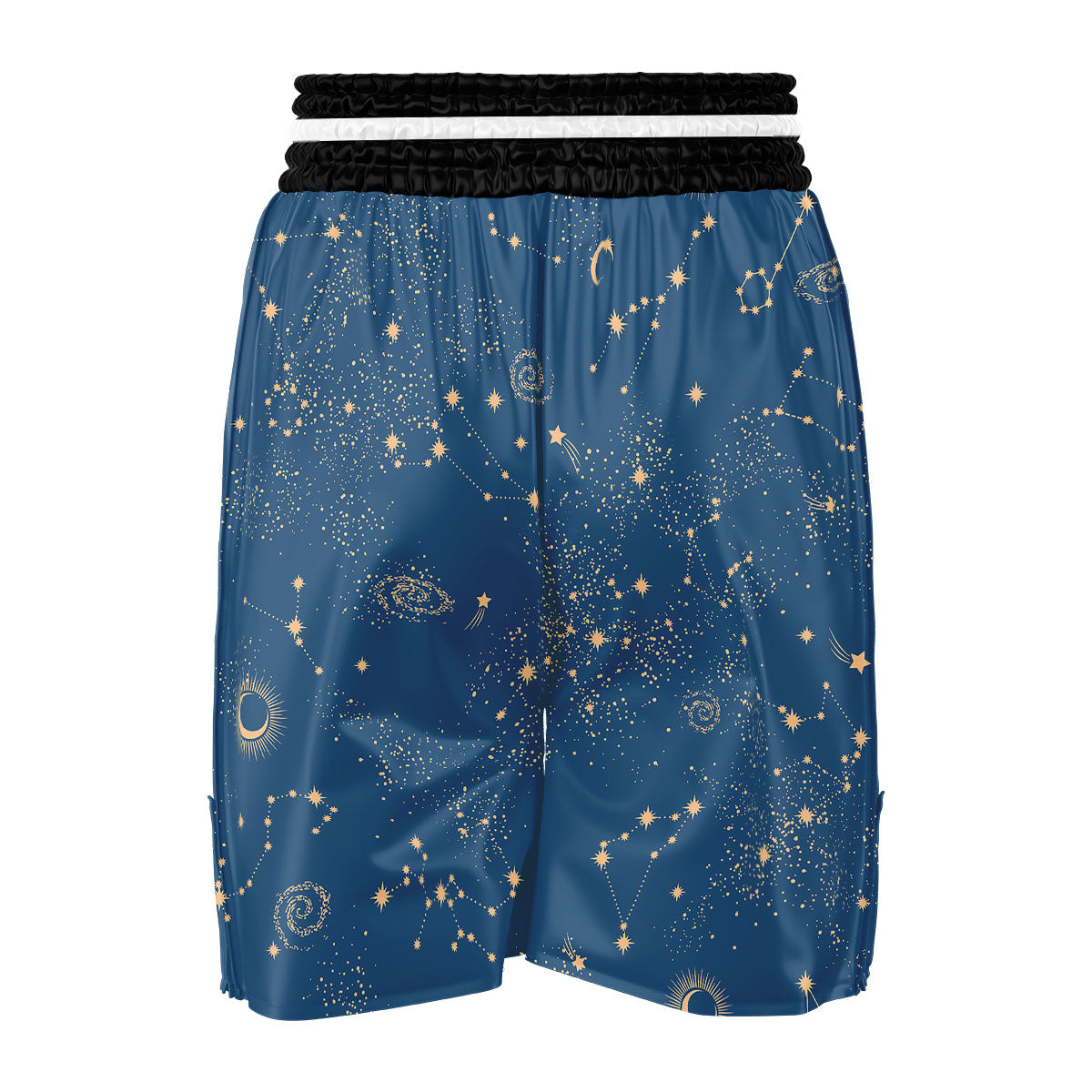 Constellation Cosmic Print Pattern Boxing Shorts-grizzshop