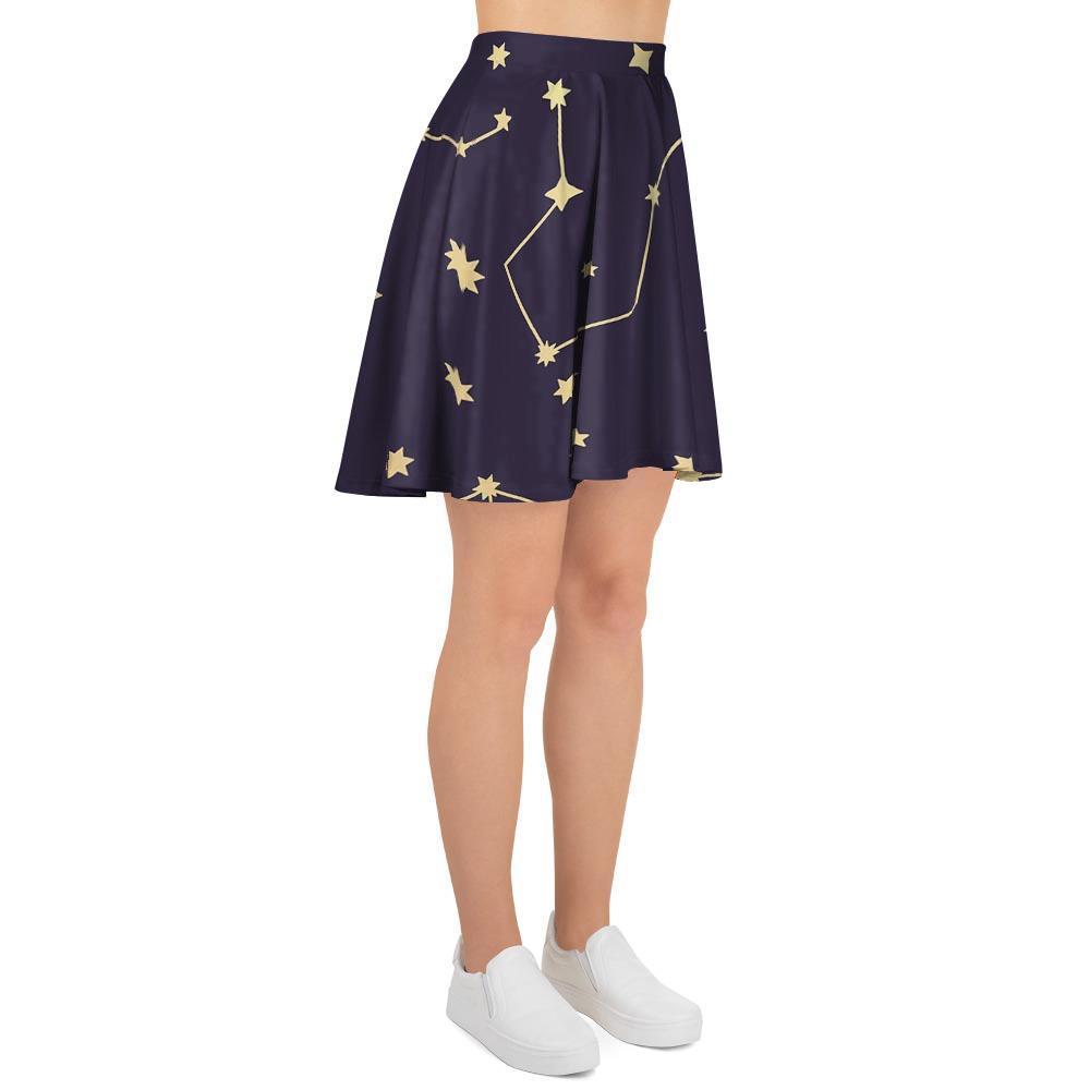 Constellation Galaxy Space Women's Skirt-grizzshop