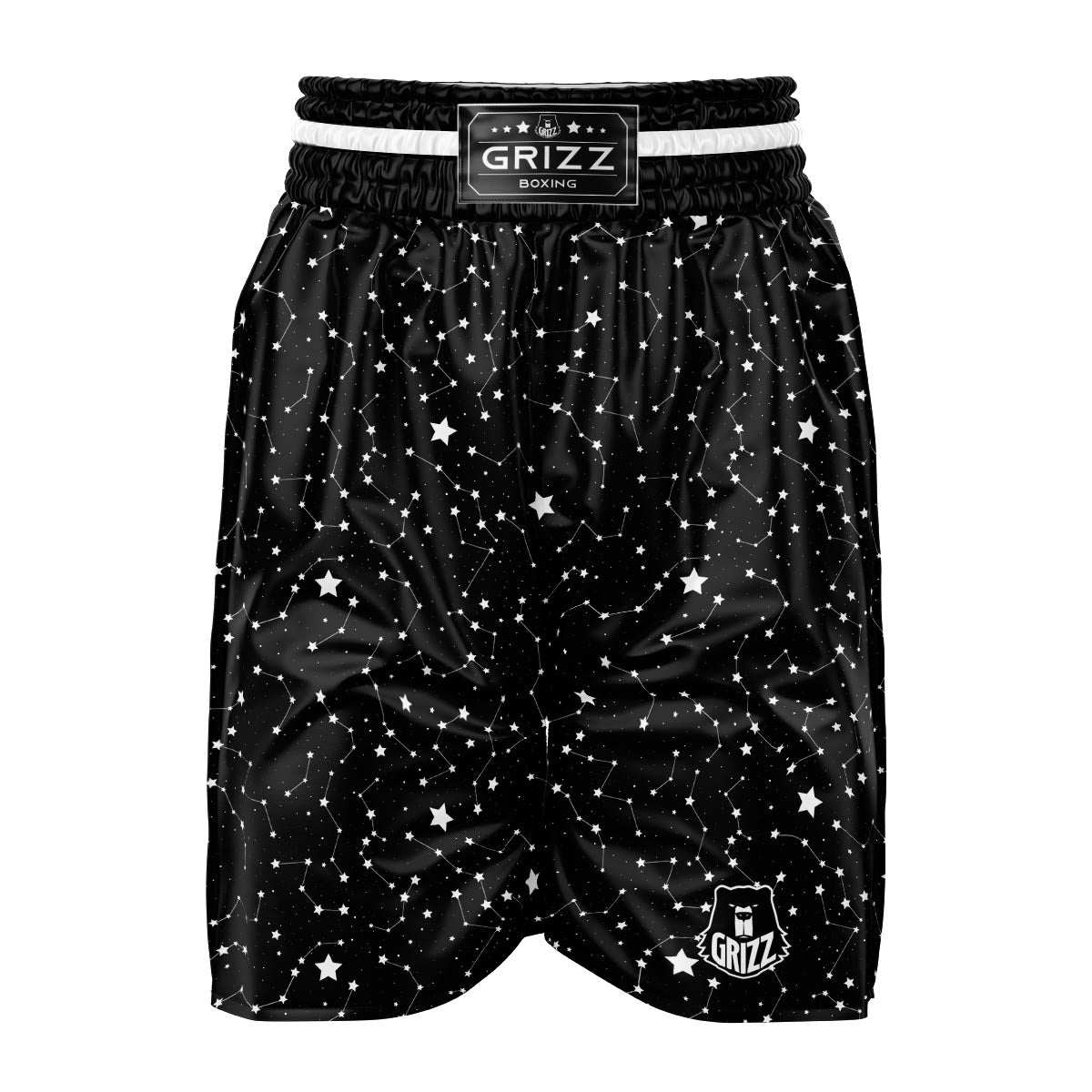 Constellations Star Print Pattern Boxing Shorts-grizzshop