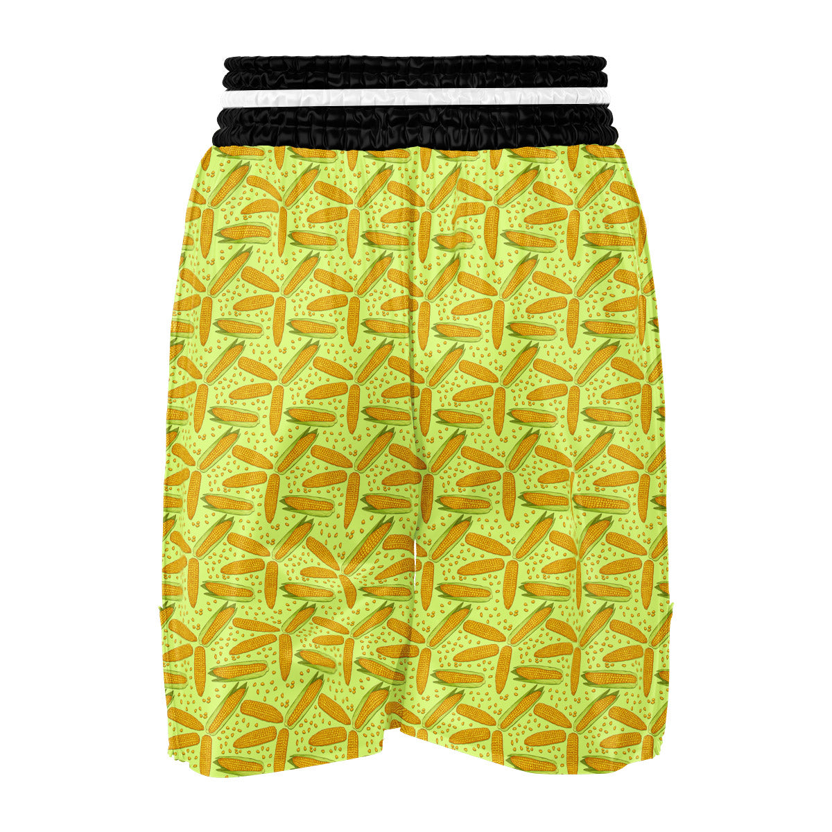 Corn On Cob Print Pattern Boxing Shorts-grizzshop