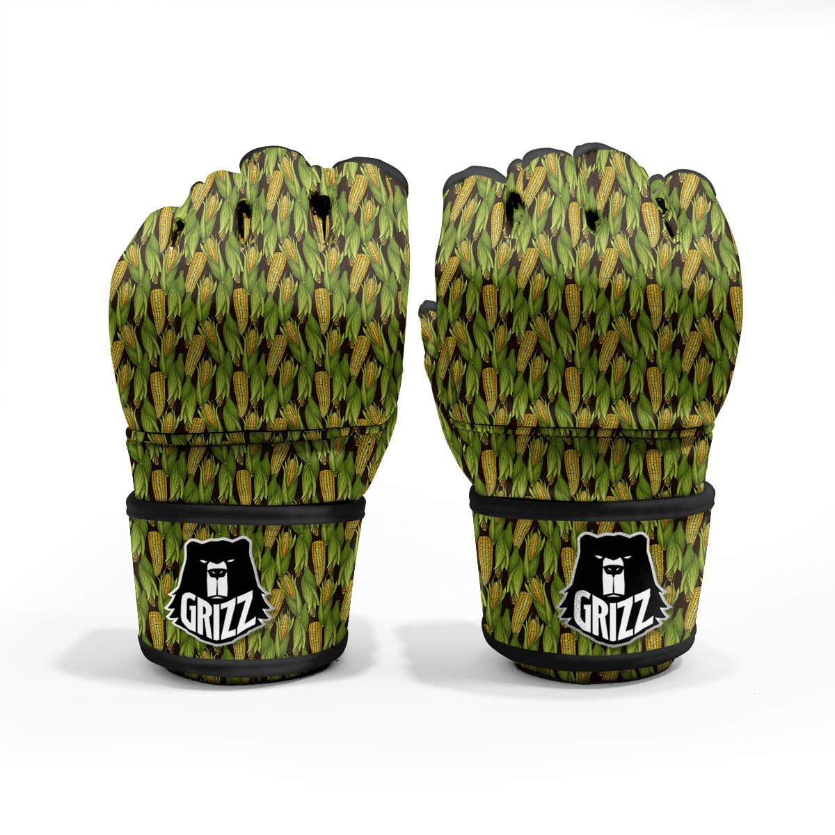 Corn Pattern Print MMA Gloves-grizzshop
