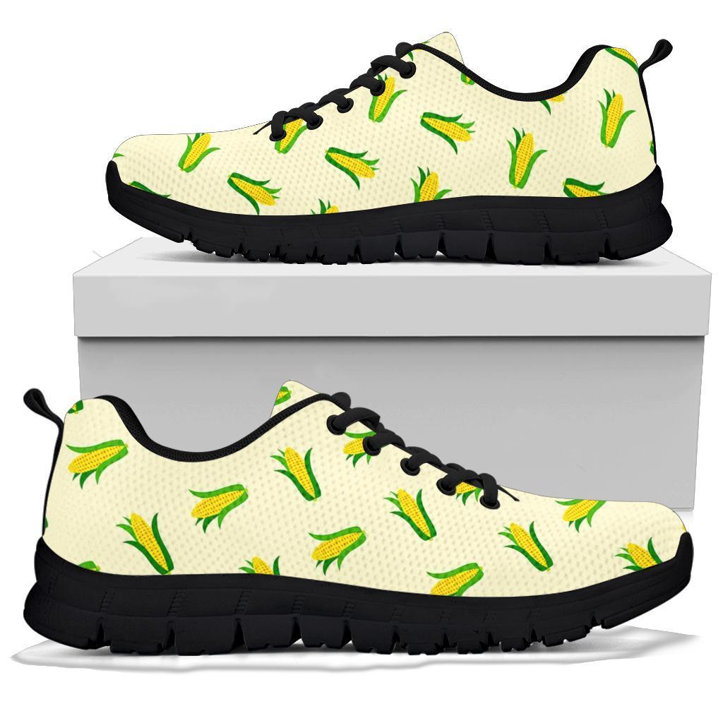 Corn Print Pattern Sneaker Shoes For Men Women-grizzshop