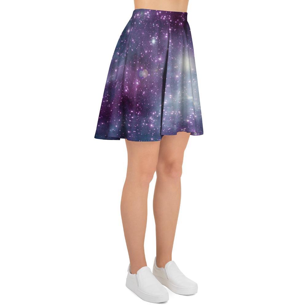 Cosmic Galaxy Space Women's Skirt-grizzshop