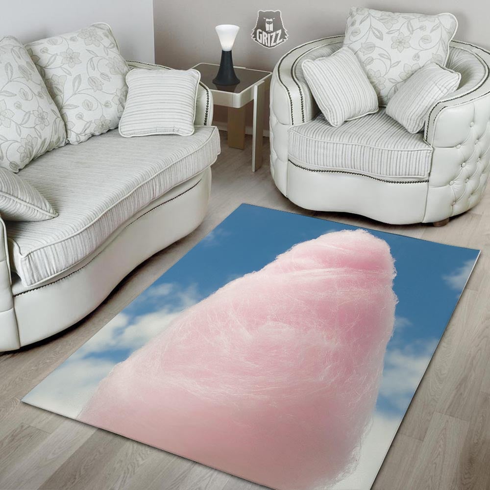 Cotton Candy Sweet Print Floor Mat-grizzshop