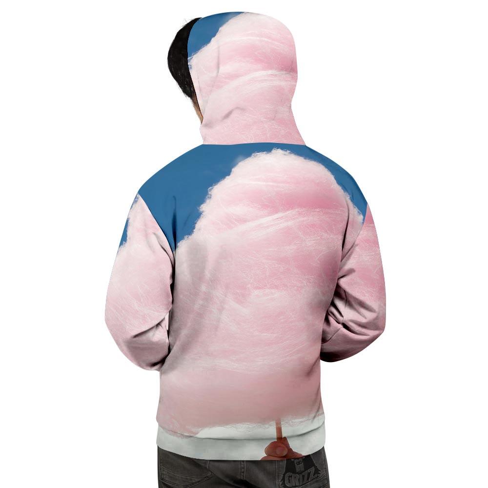 Cotton Candy Sweet Print Men's Hoodie-grizzshop
