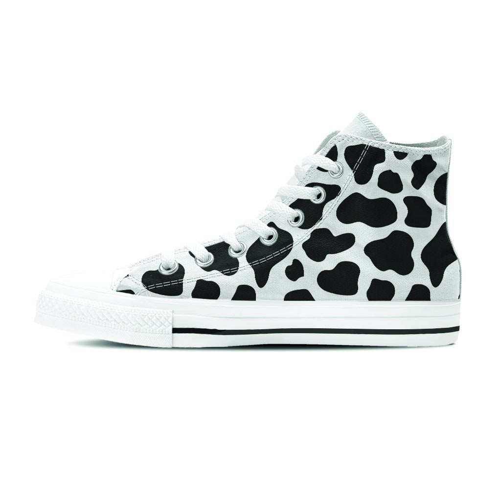 Cow Print Women's High Top Shoes-grizzshop