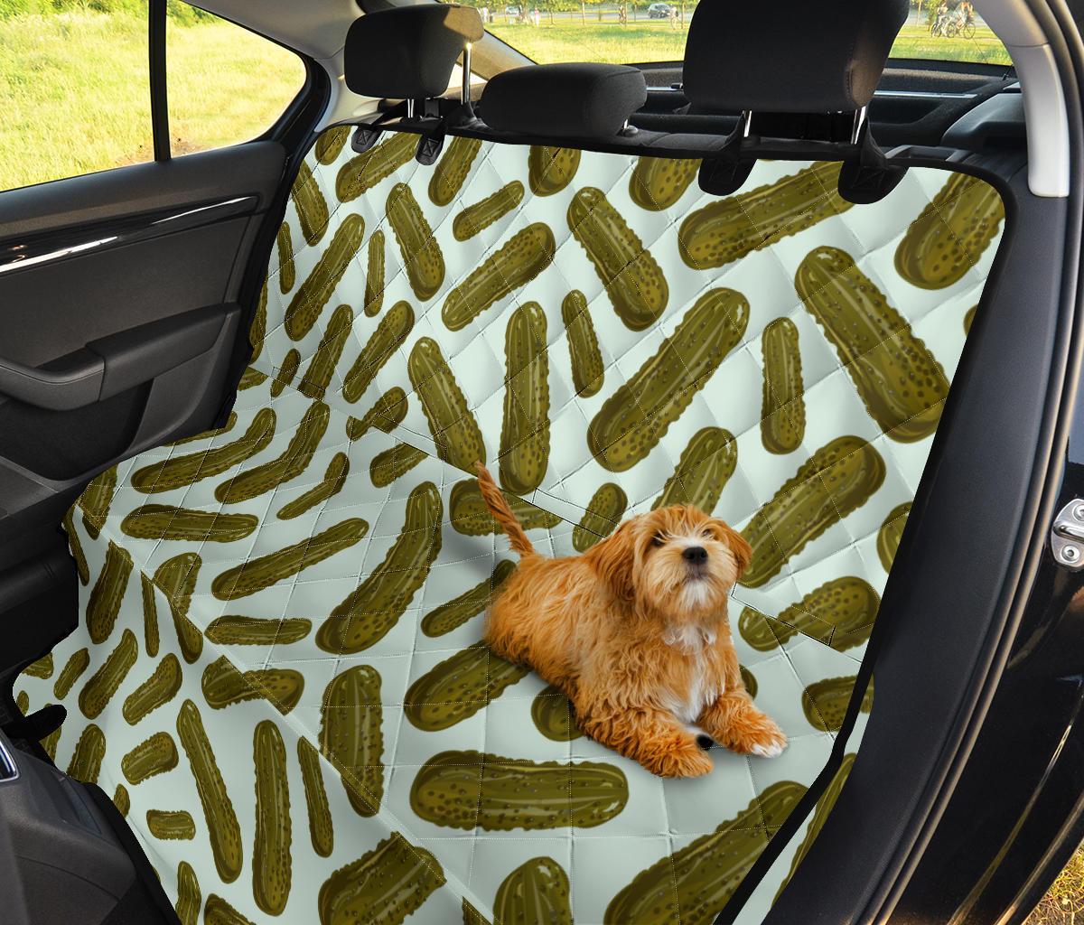 Cucumber Pickle Print Pattern Pet Car Seat Cover-grizzshop