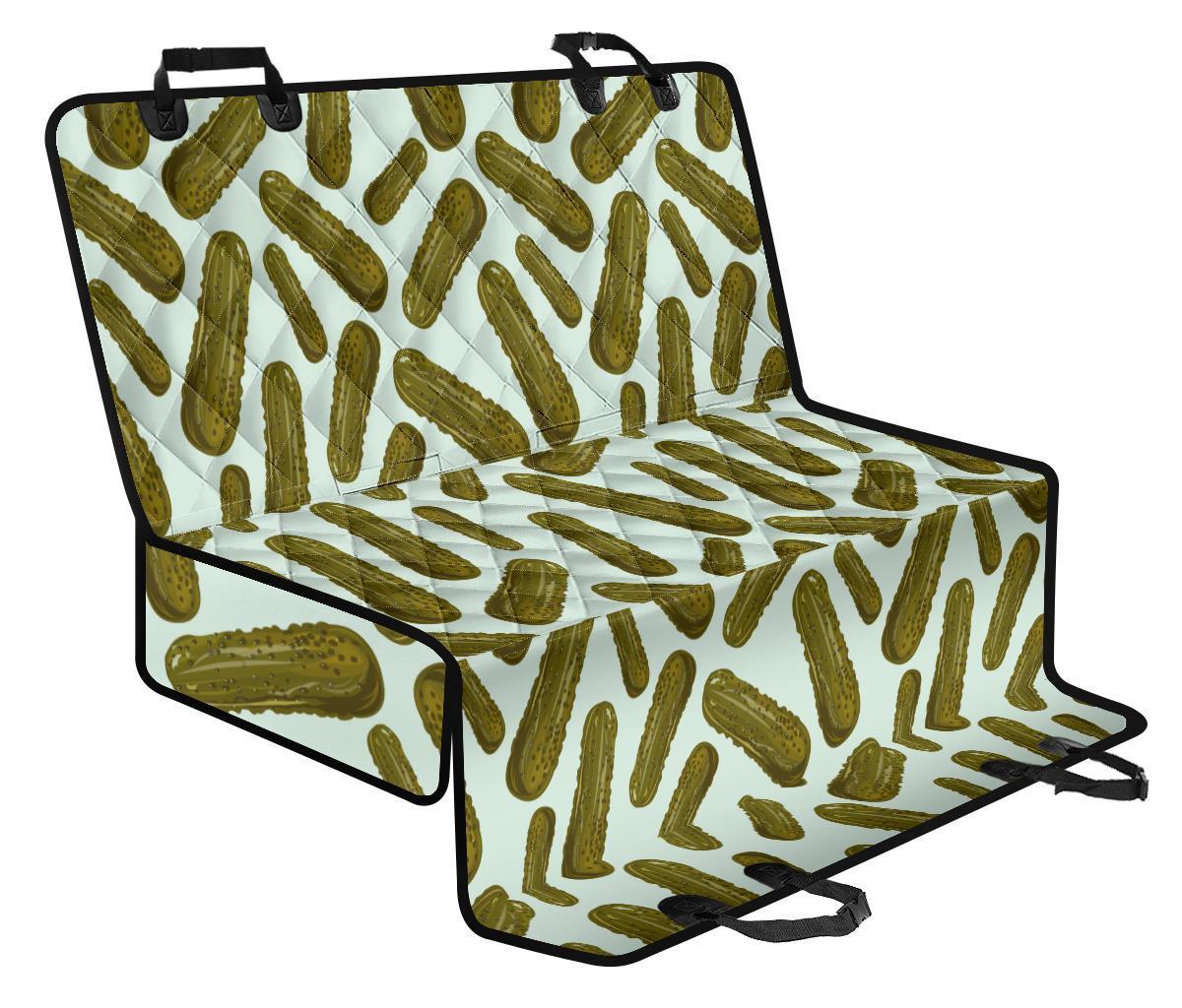 Cucumber Pickle Print Pattern Pet Car Seat Cover-grizzshop