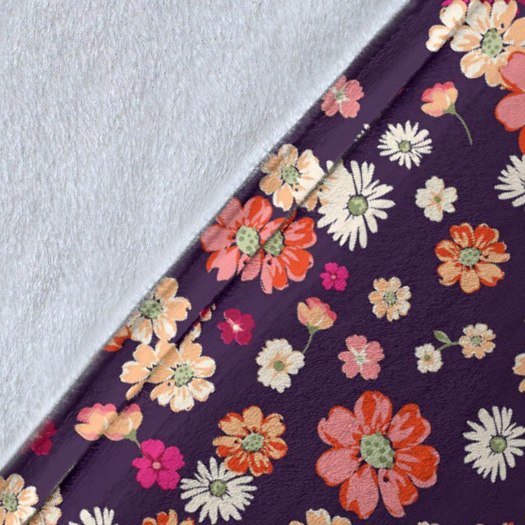Cute Daisy ColorfulPattern Print Blanket-grizzshop