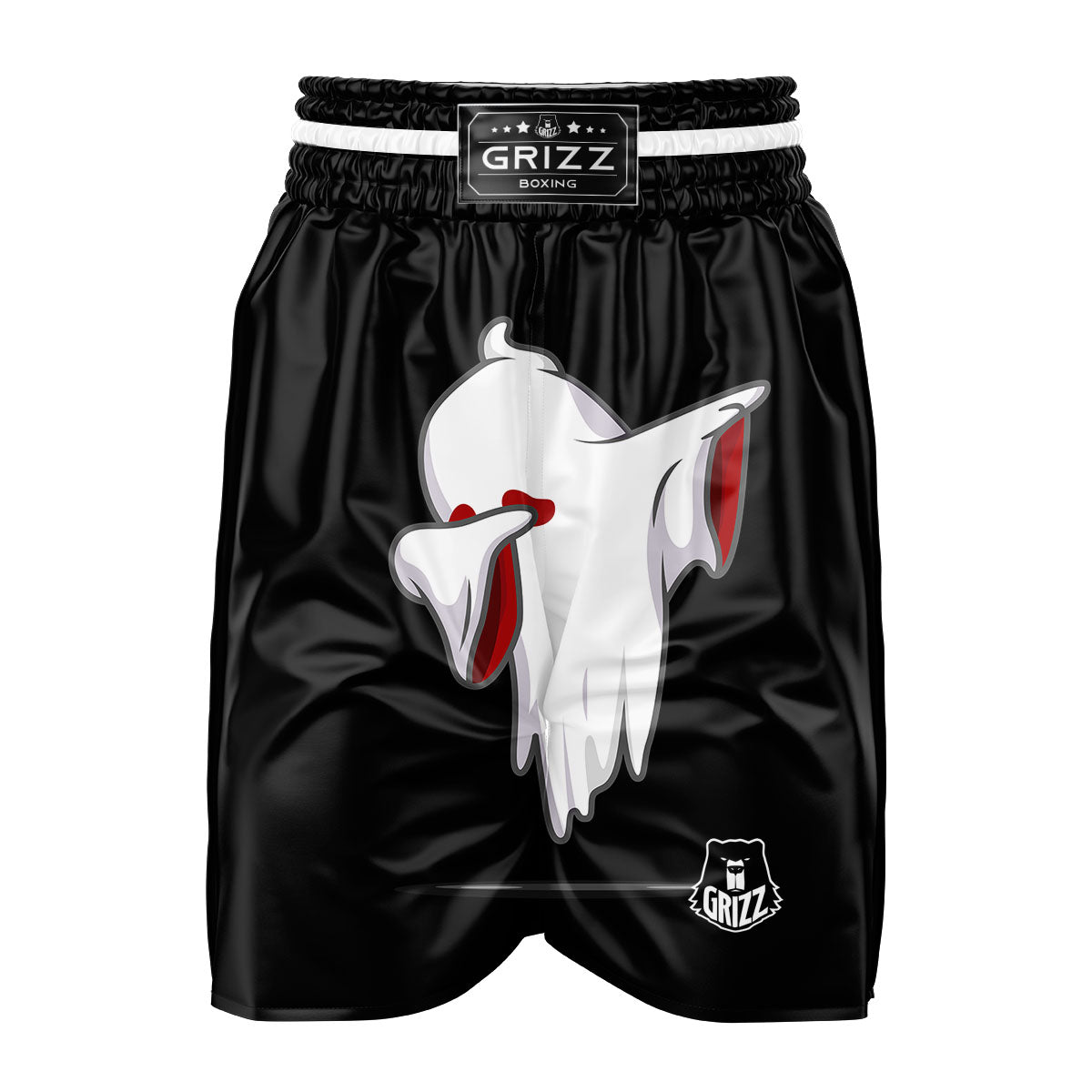 Cute Ghost Dap Print Boxing Shorts-grizzshop