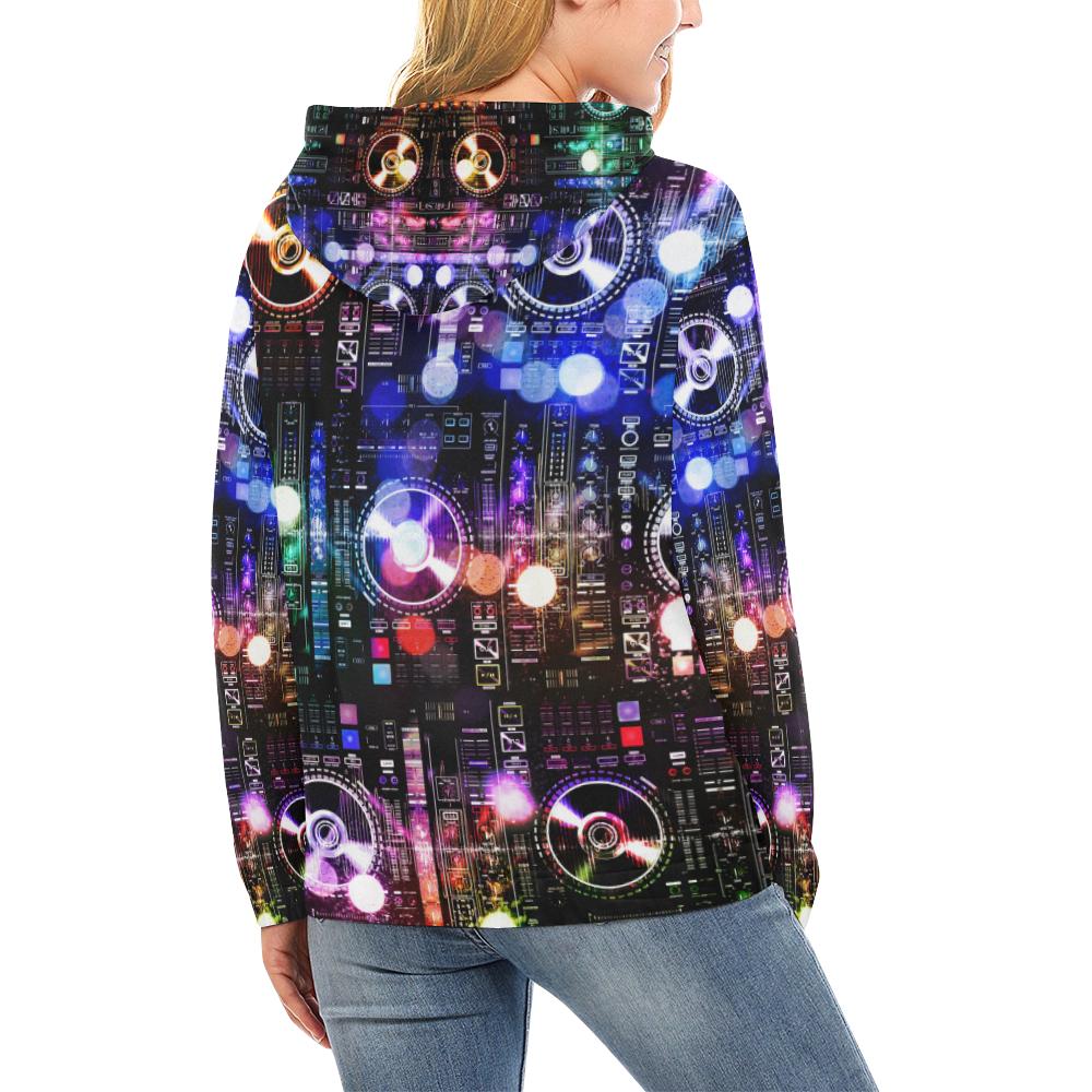 DJ Controller Women's Hoodie-grizzshop