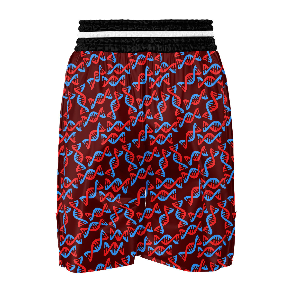 DNA Helix Print Pattern Boxing Shorts-grizzshop