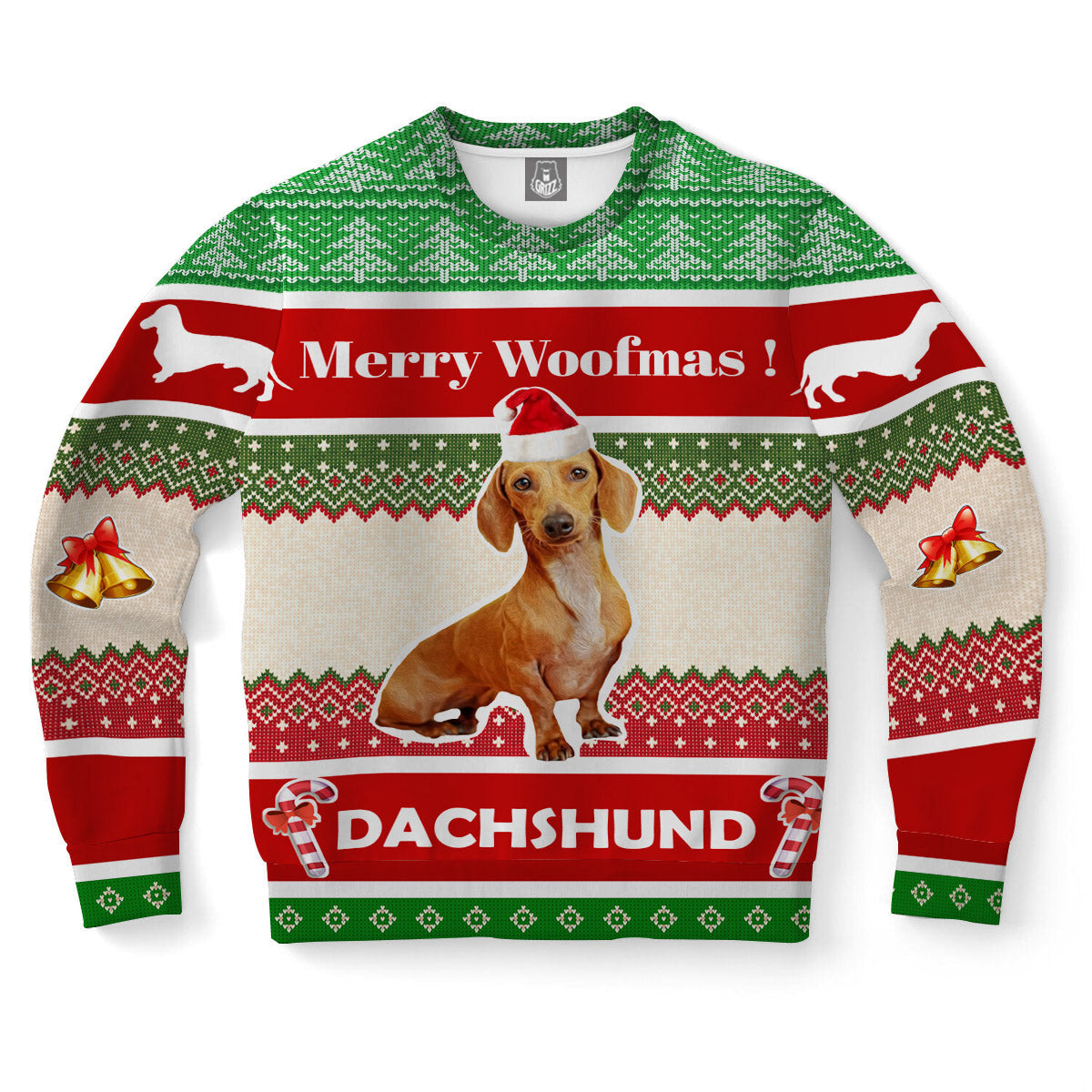 Dachshund Dog Ugly Christmas Sweater-grizzshop