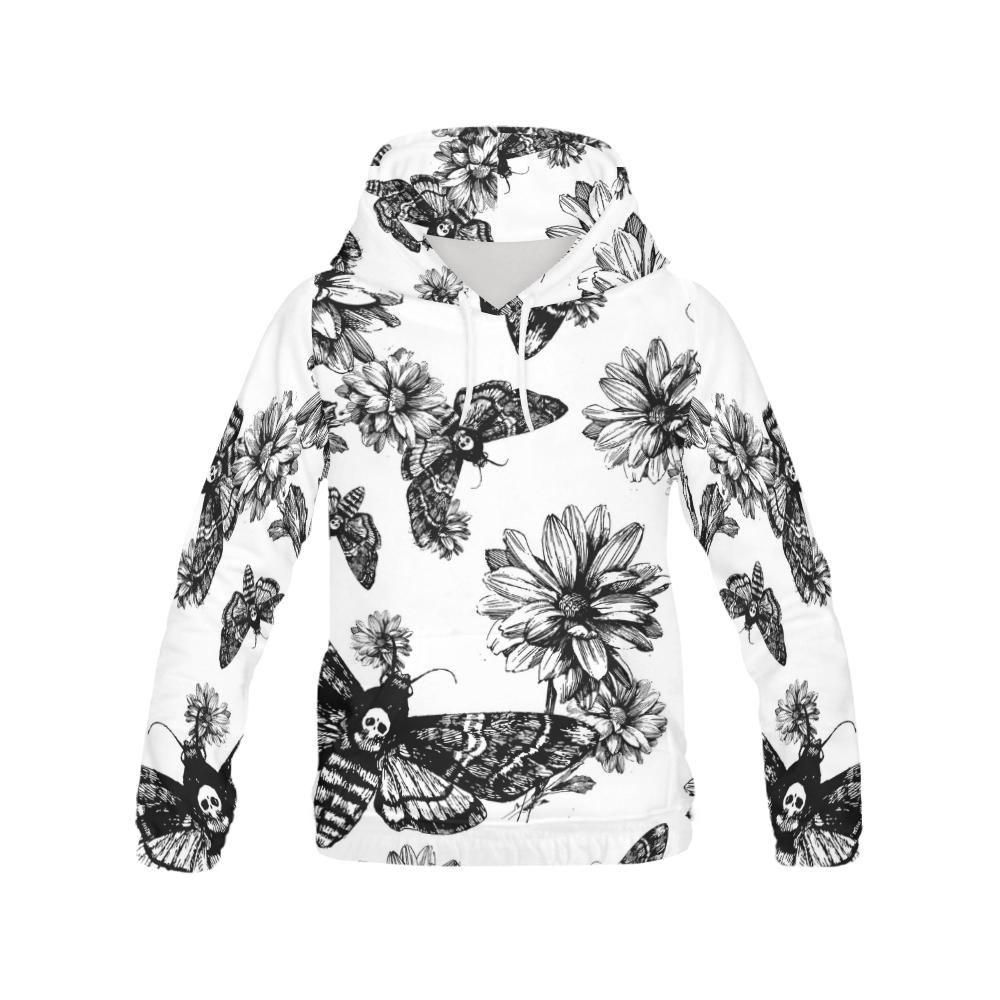 Death's Head Hawkmoth Women's Hoodie-grizzshop
