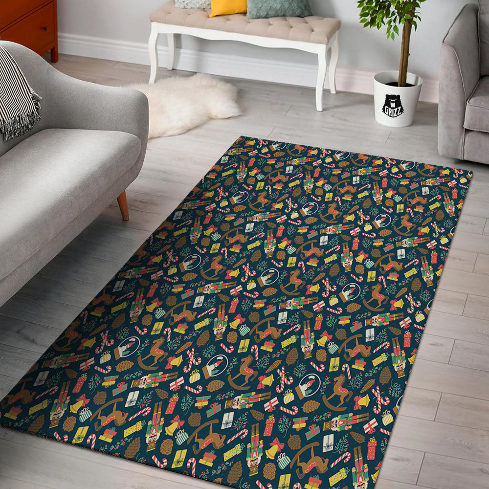 Decorations Christmas Print Pattern Floor Mat-grizzshop