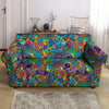 Demon Psychedelic Loveseat Cover-grizzshop