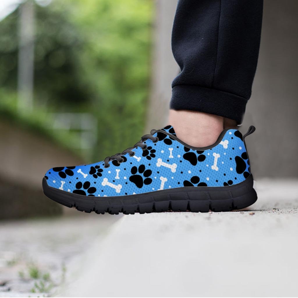 Dog Bone Paw Men's Sneakers-grizzshop