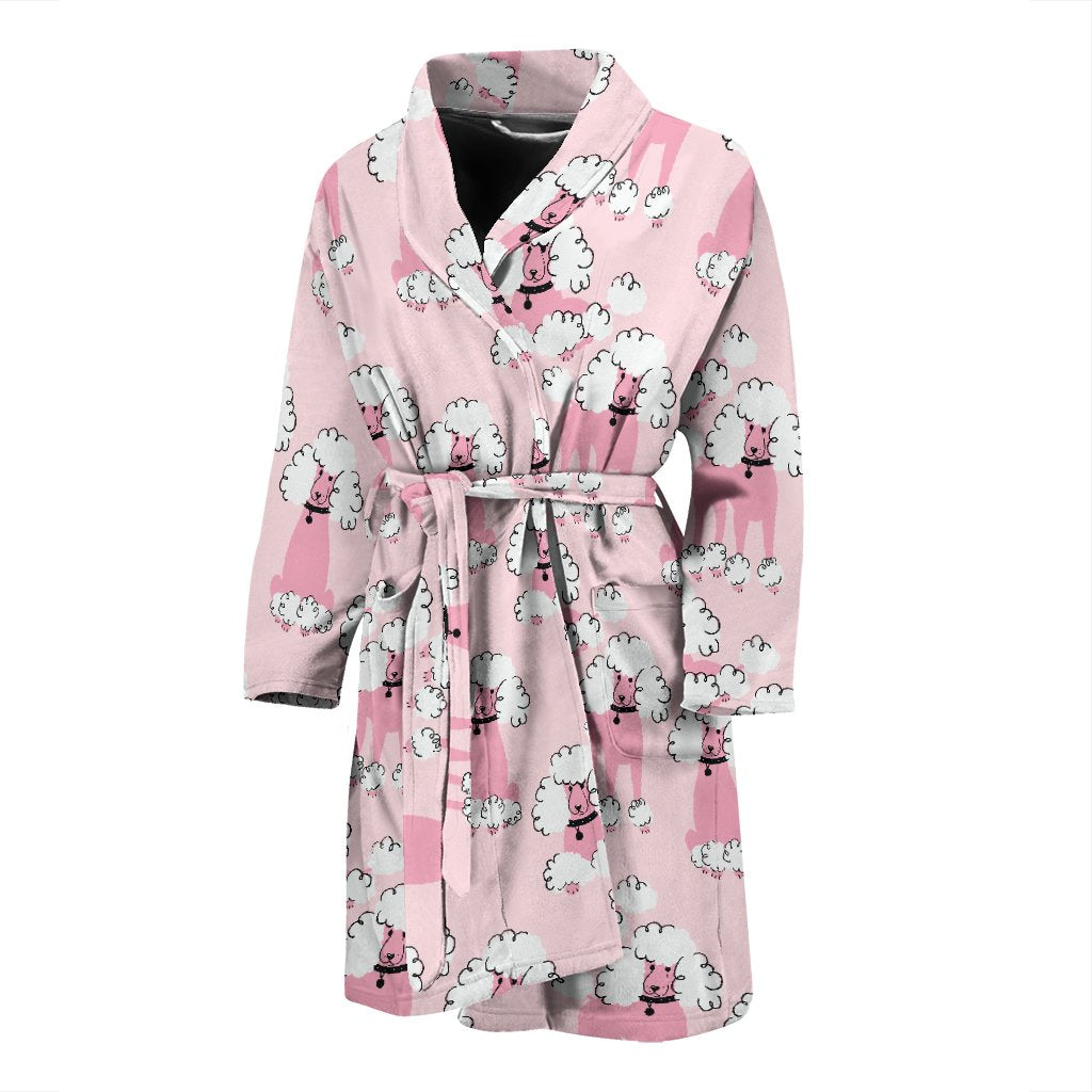 Nana Grandma Pattern Print Men Long Robe