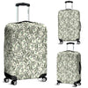 Dollar Money Pattern Print Luggage Cover Protector-grizzshop