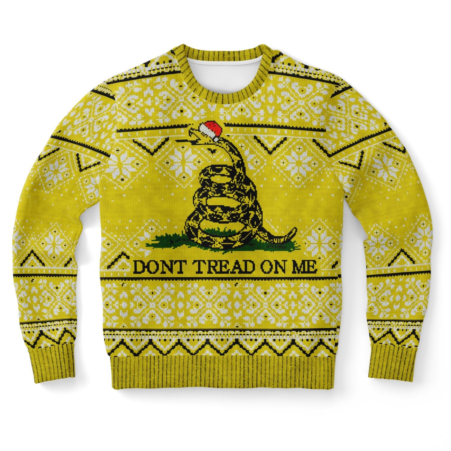 Dont Tread On Me Ugly Christmas Sweater-grizzshop