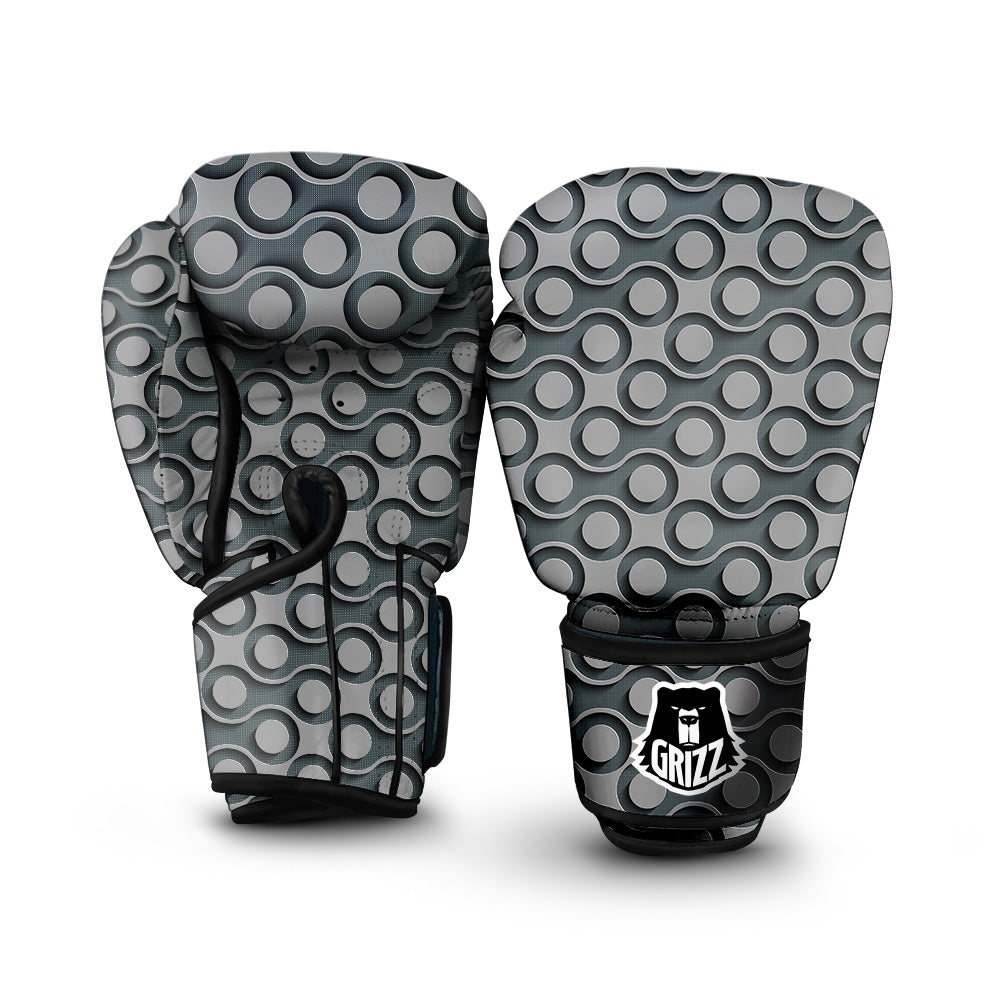Dot 3D Geometric Print Pattern Boxing Gloves-grizzshop