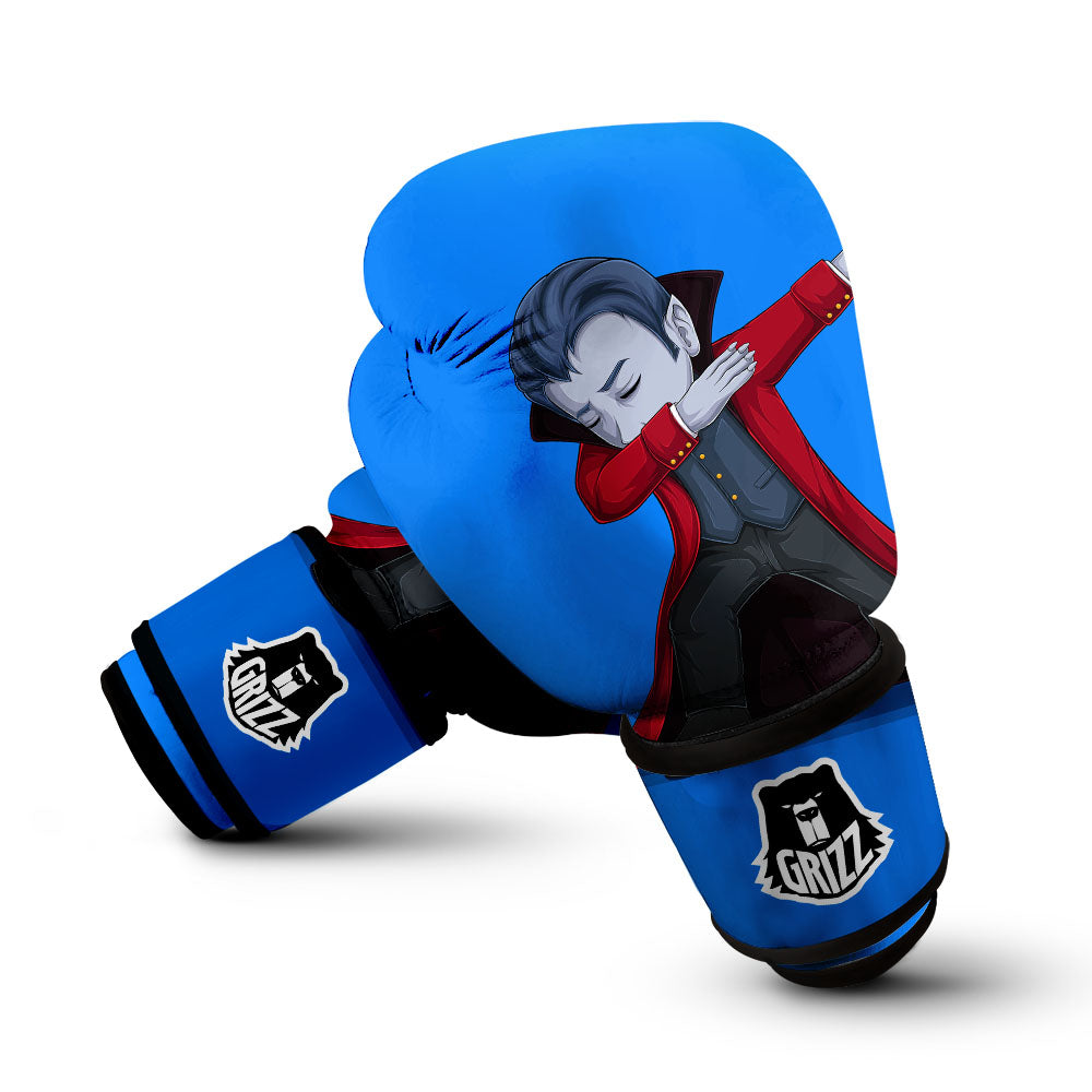 Dracula Vampire Dap Print Boxing Gloves-grizzshop