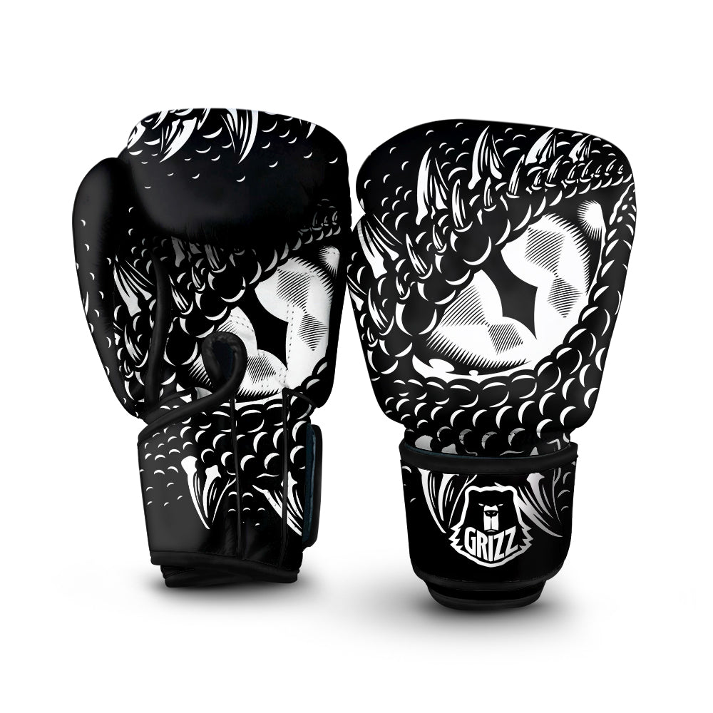Dragon Eye Print Boxing Gloves-grizzshop