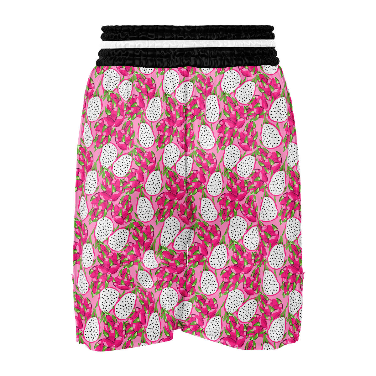 Dragon Fruit Print Pattern Boxing Shorts-grizzshop