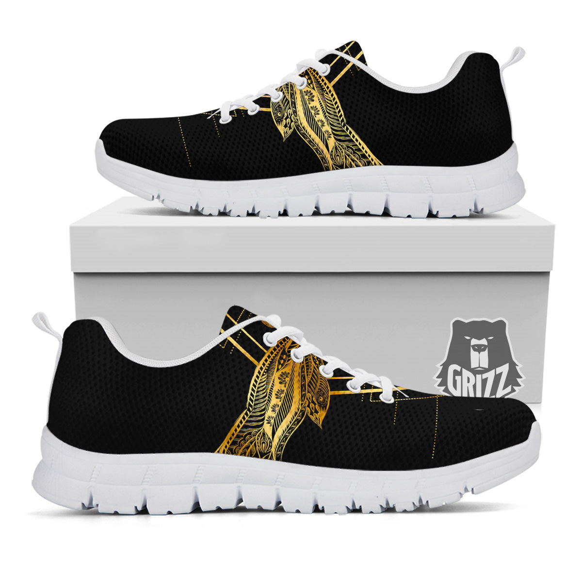 Dragonfly Boho Spiritual Print White Sneaker-grizzshop