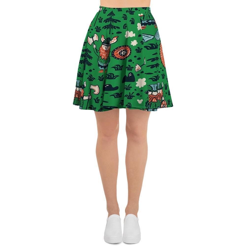 Drakkar Dragon Viking Women's Skirt-grizzshop