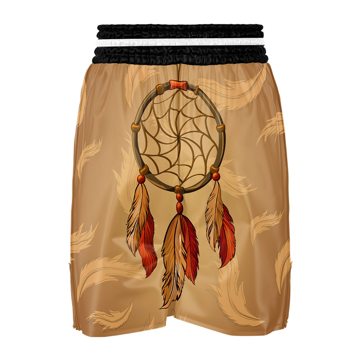 Dream Catcher Native American Print Boxing Shorts-grizzshop