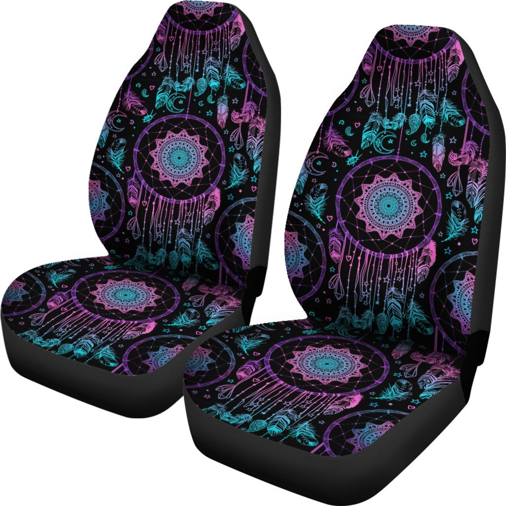 Dream catcher boho mandala Universal Fit Car Seat Cover-grizzshop