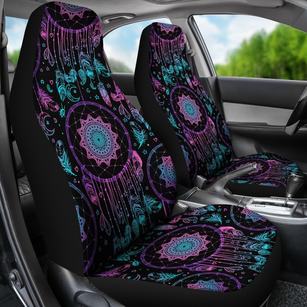 Dream catcher boho mandala Universal Fit Car Seat Cover-grizzshop