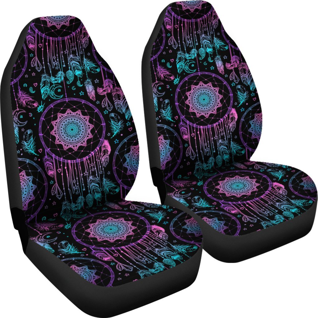 Dream catcher boho mandala Universal Fit Car Seat Cover-grizzshop