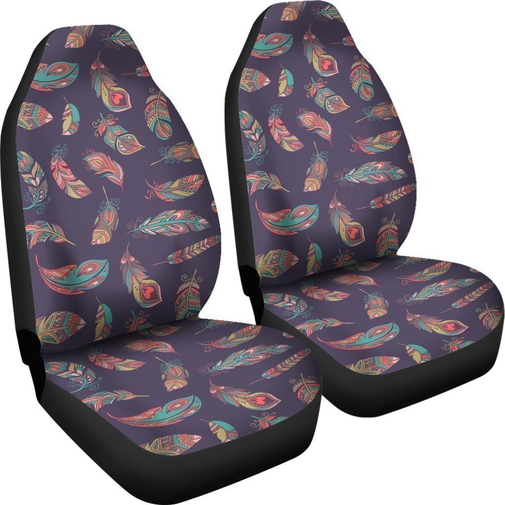 Dream Catcher Boho Feather Universal Fit Car Seat Cover-grizzshop