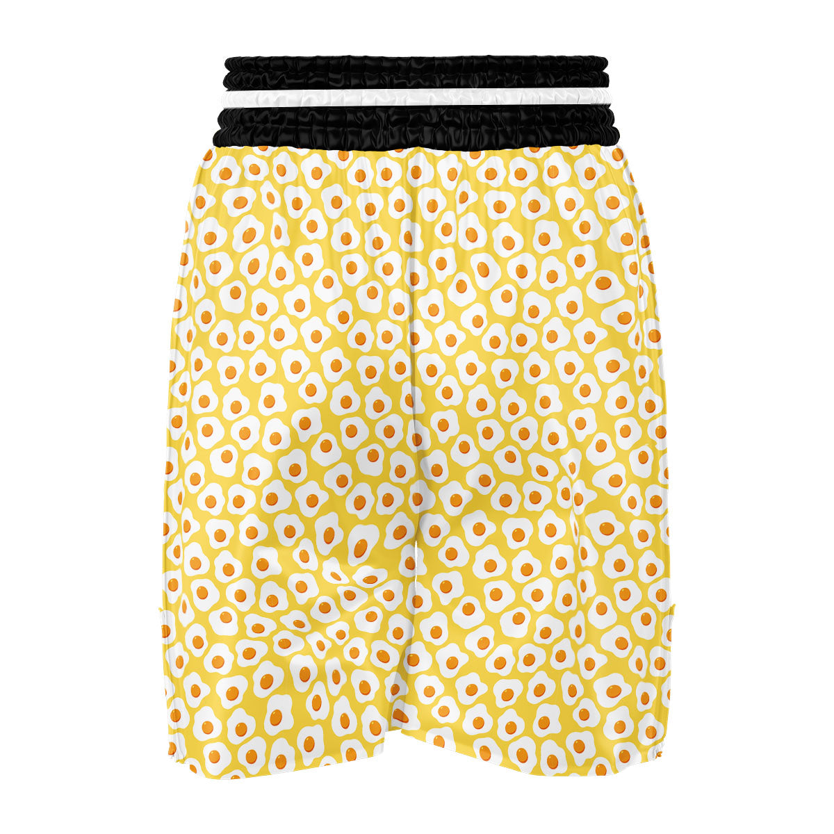 Eggs Print Pattern Boxing Shorts-grizzshop