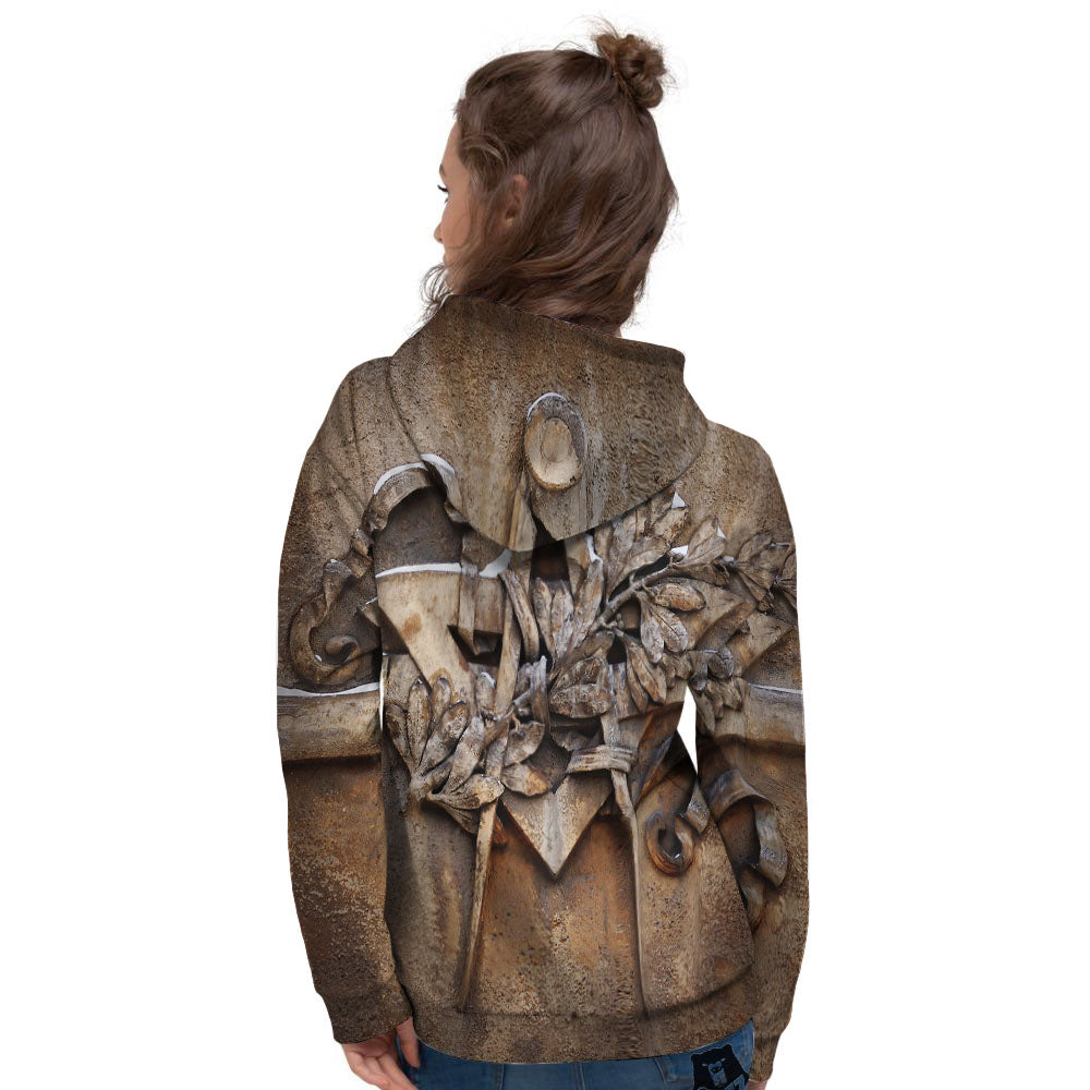 Emblem Freemasonry Print Women's Hoodie-grizzshop